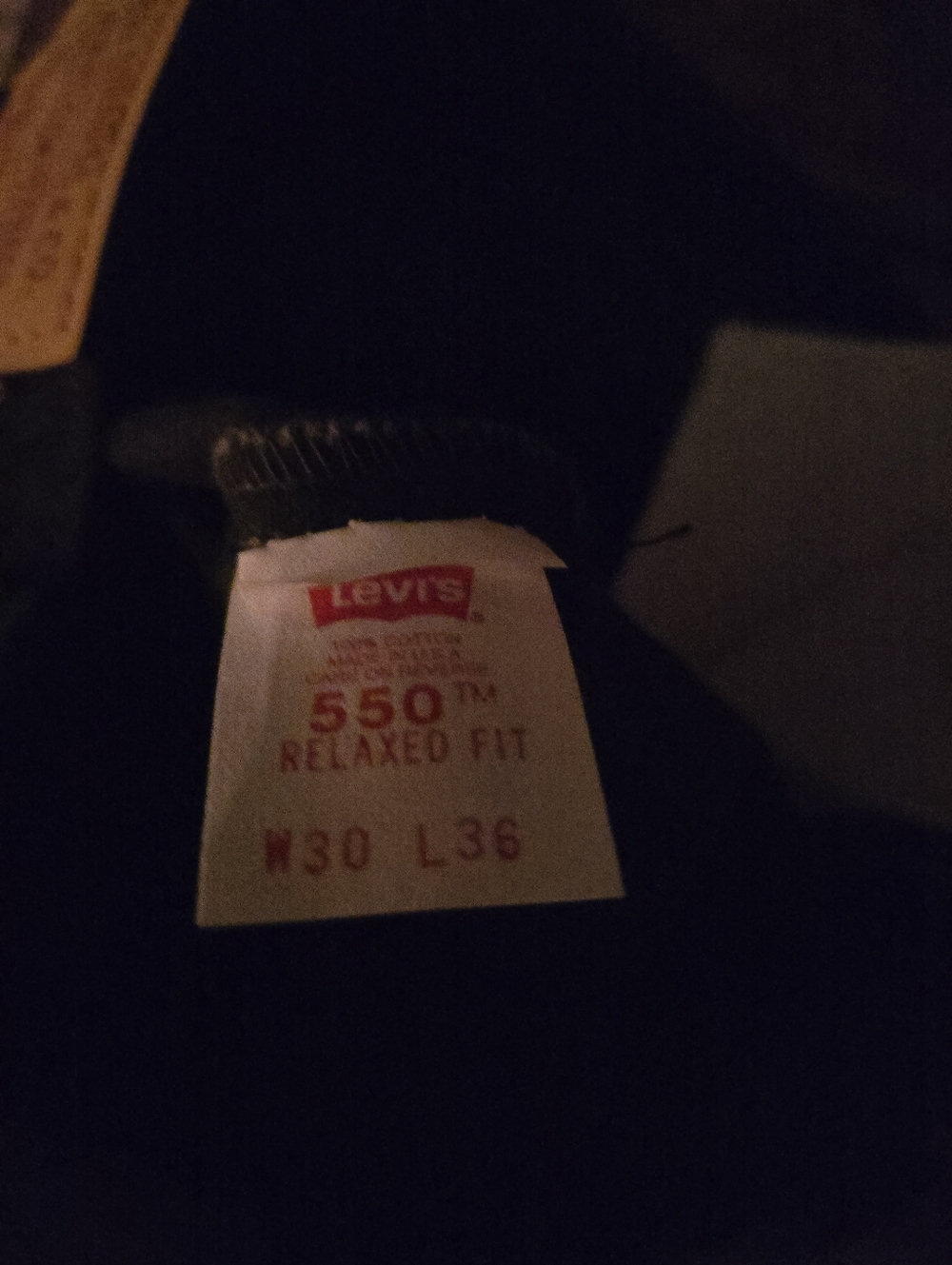 Levis 550 Relaxed Jean - Picture 4 of 4